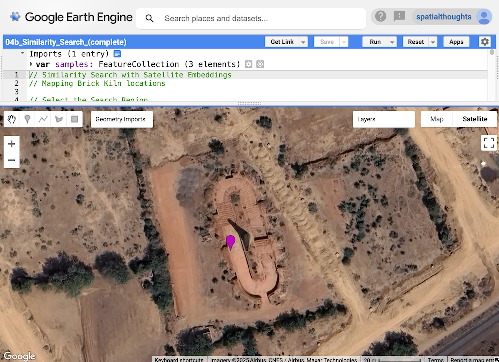 Detecting Brick Kilns with Similarity Search
