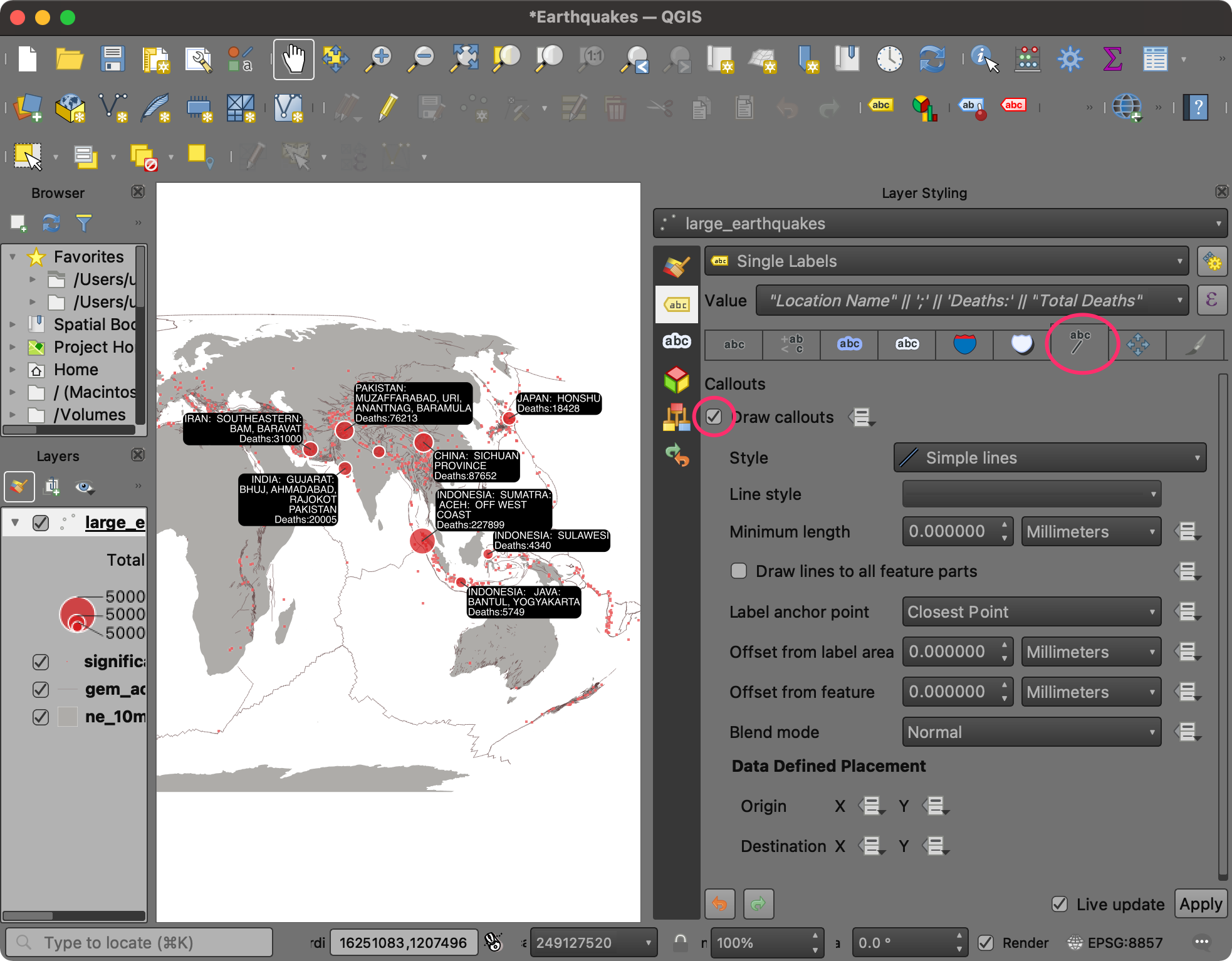 qgis - Extract shapefile from scanned PDF map using Open Street