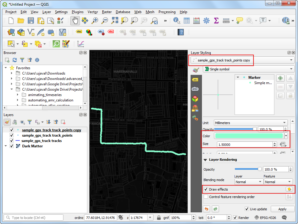 Working with Mesh Data — QGIS Documentation documentation